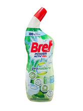 Bref WC Gel Power Active ProNature 700ml – Munt & Eucalyptus – Duurzame Toiletreiniger